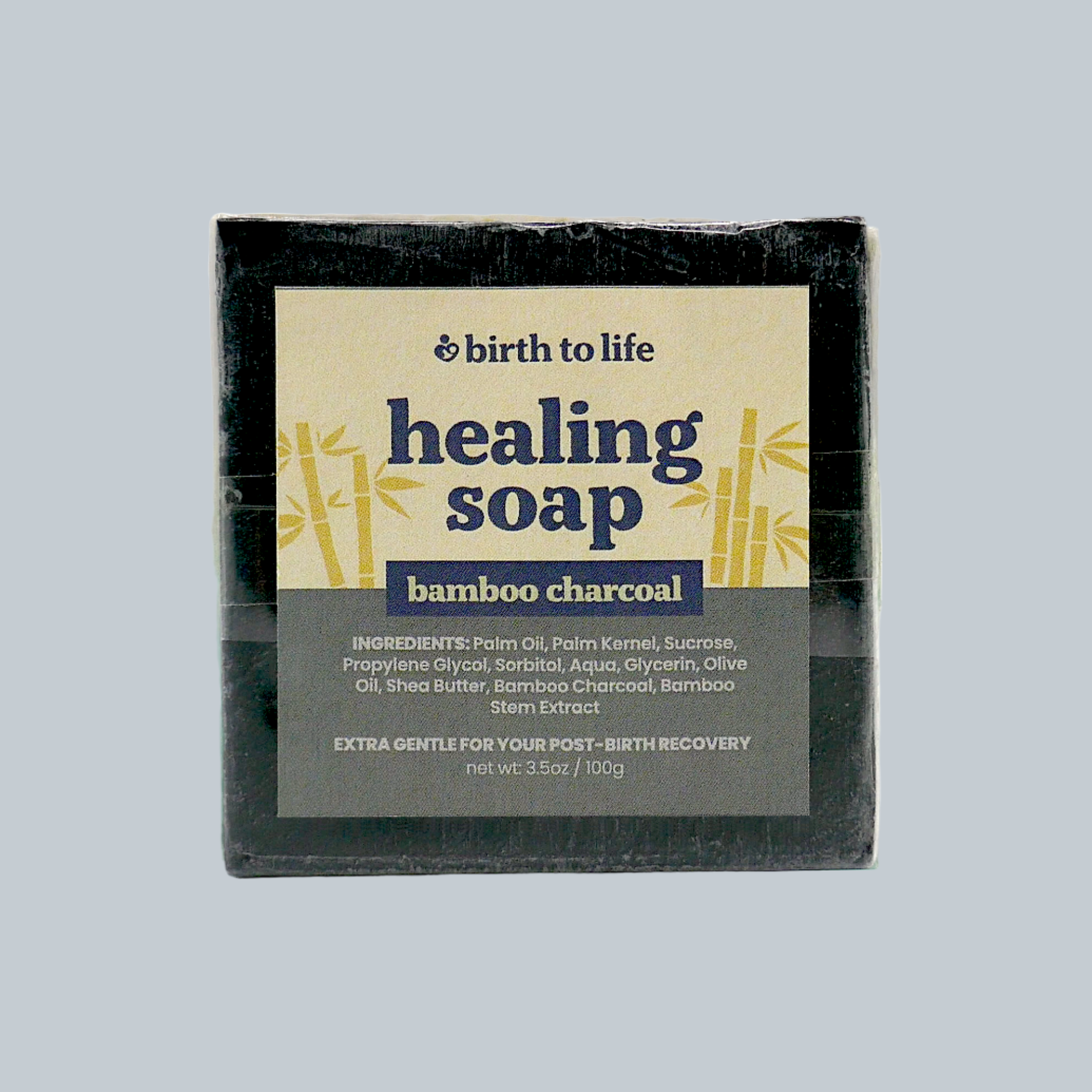 Bamboo Charcoal Healing Soap