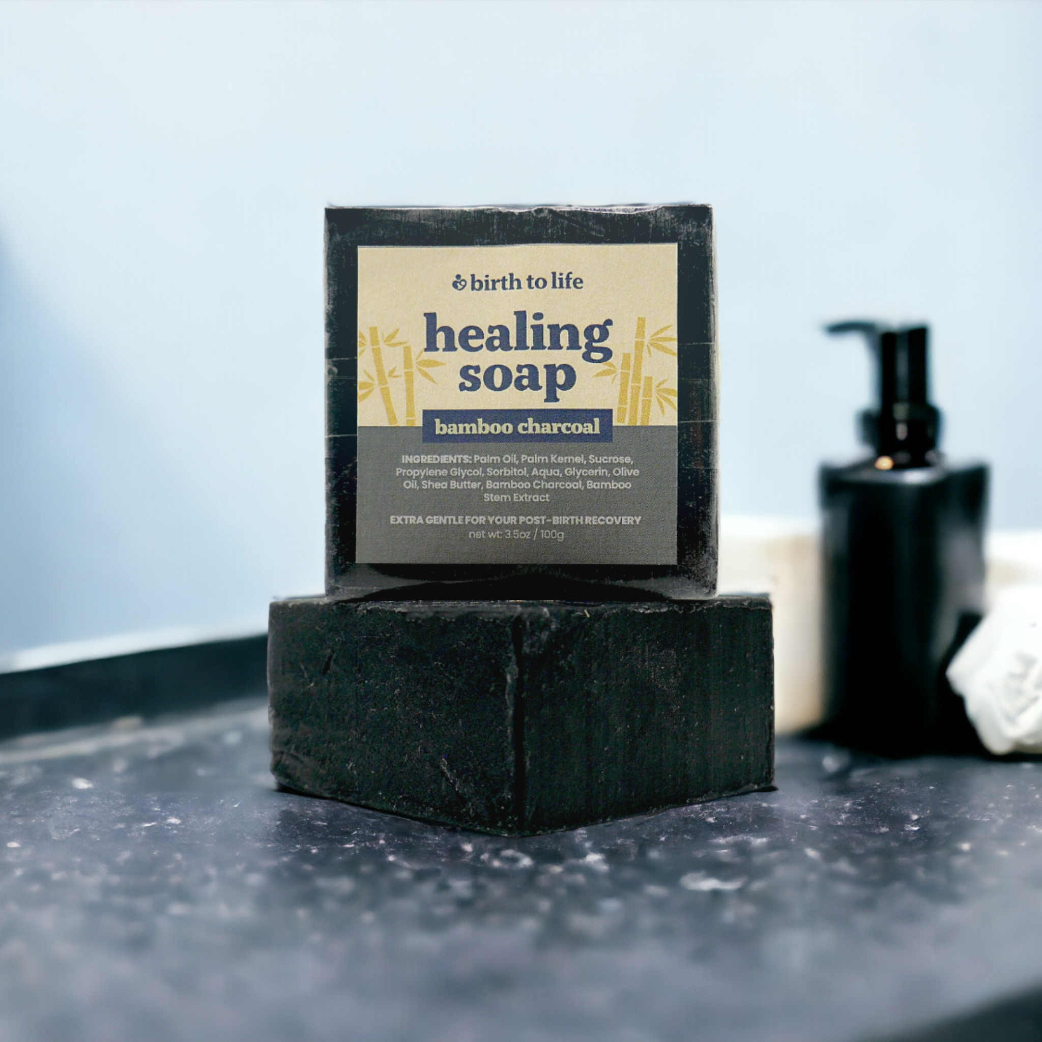 Bamboo Charcoal Healing Soap