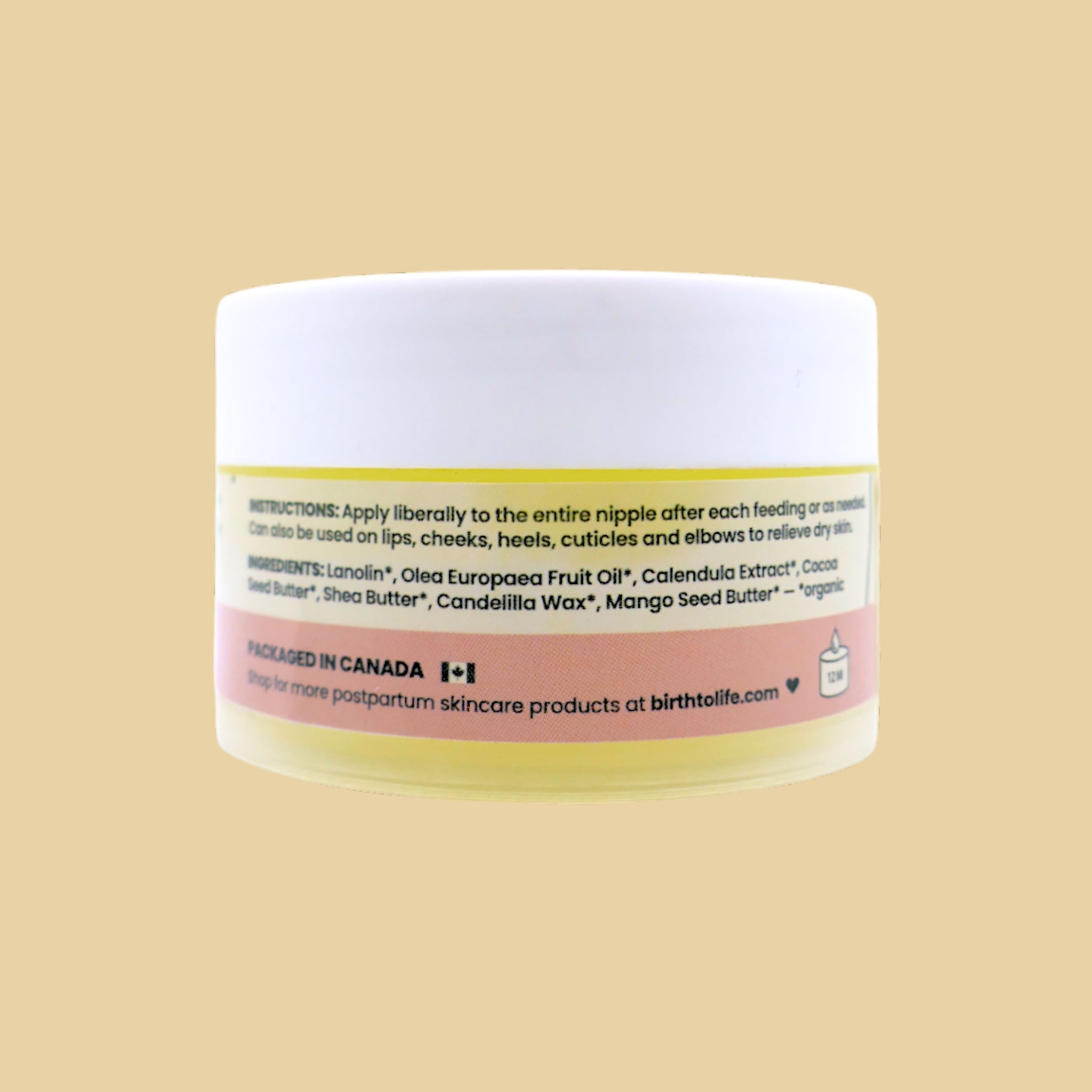 Organic Lanolin Nipple Butter