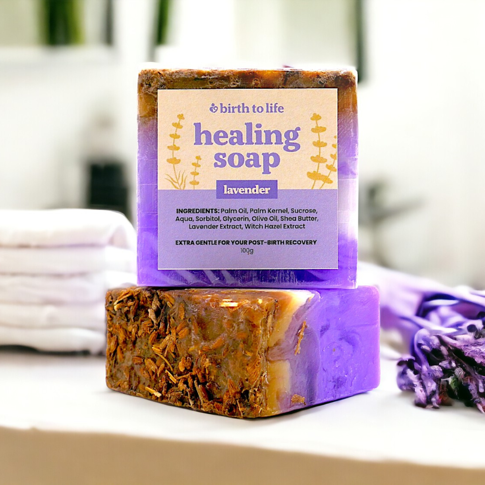 Lavender Healing Soap