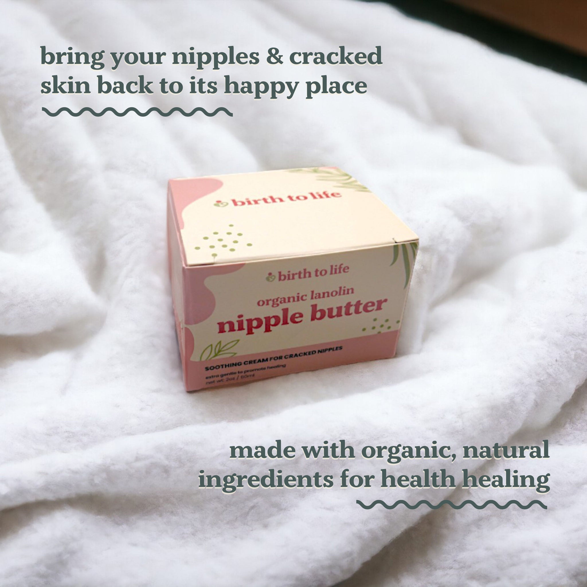 Organic Lanolin Nipple Butter