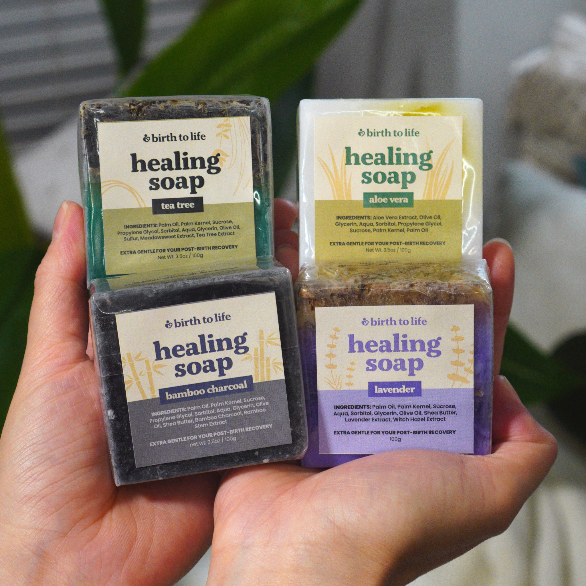 Bamboo Charcoal Healing Soap