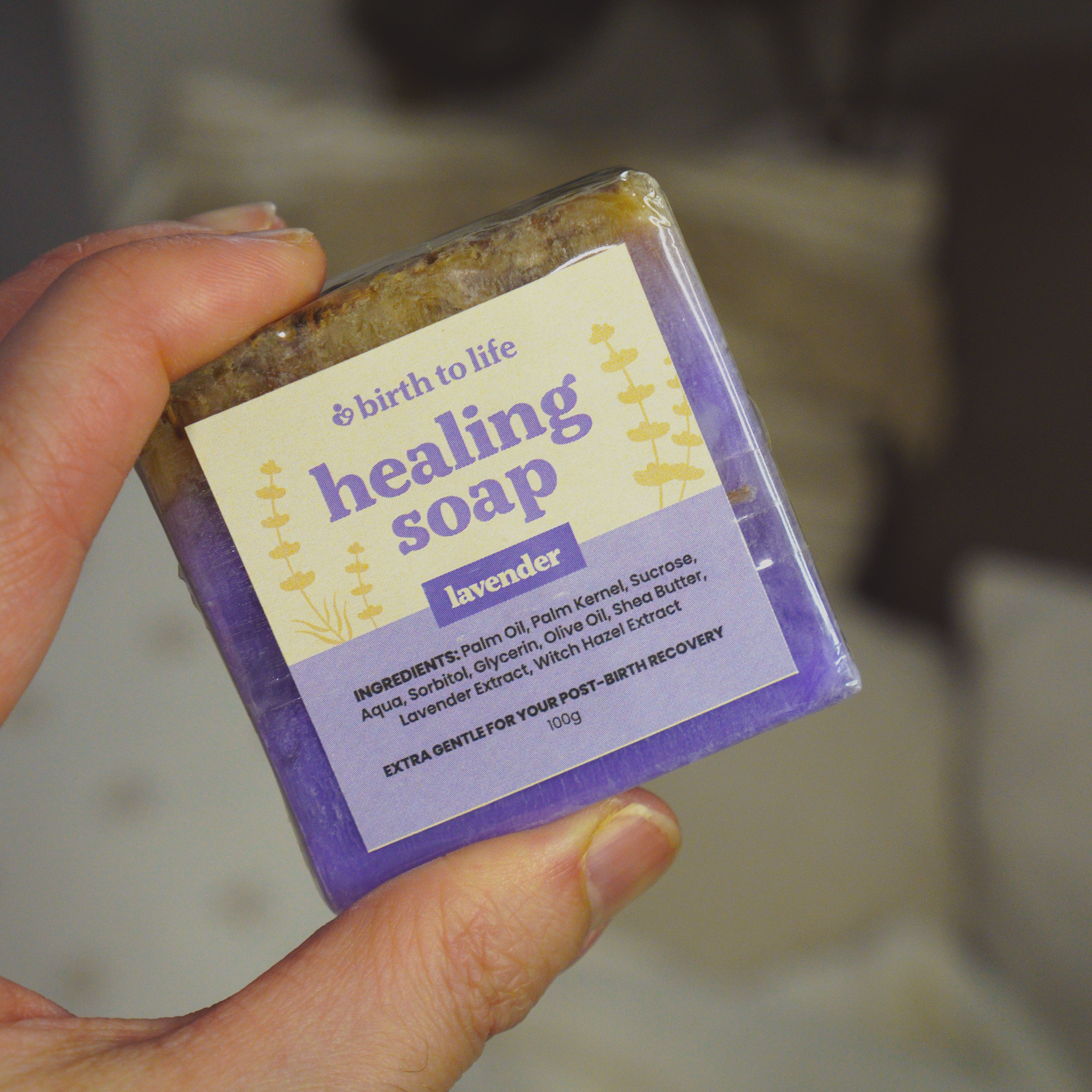 Lavender Healing Soap